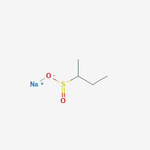 molecular formula C4H9NaO2S B6615105 sodium butane-2-sulfinate CAS No. 1349717-43-6