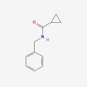 molecular formula C11H13NO B6615117 N-Benzylcyclopropanecarboxamide CAS No. 35665-25-9