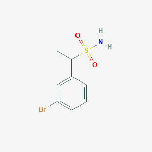 molecular formula C8H10BrNO2S B6615146 1-(3-bromophenyl)ethane-1-sulfonamide CAS No. 1250334-76-9