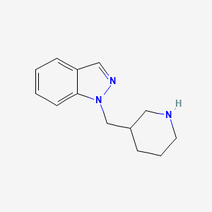 1-[(piperidin-3-yl)methyl]-1H-indazole