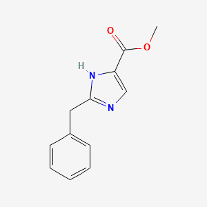molecular formula C12H12N2O2 B6615173 methyl 2-benzyl-1H-imidazole-4-carboxylate CAS No. 1195682-63-3