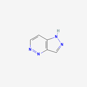 molecular formula C5H4N4 B6615358 1H-pyrazolo[4,3-c]pyridazine CAS No. 36874-06-3