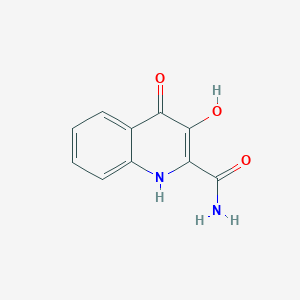 molecular formula C10H8N2O3 B6615399 3-hydroxy-4-oxo-1,4-dihydroquinoline-2-carboxamide CAS No. 943760-20-1