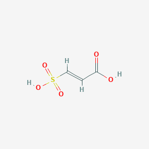 molecular formula C3H4O5S B6615404 （2E）-3-磺丙-2-烯酸 CAS No. 875610-88-1
