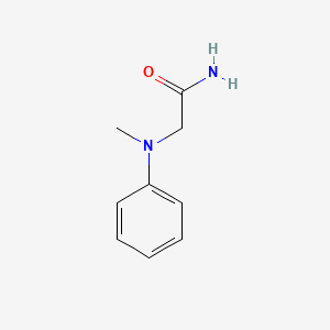 molecular formula C9H12N2O B6615443 2-(N-methylanilino)acetamide CAS No. 21911-76-2