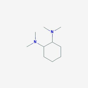 molecular formula C10H22N2 B6615465 1,2-Cyclohexanediamine, N,N,N',N'-tetramethyl- CAS No. 38383-49-2