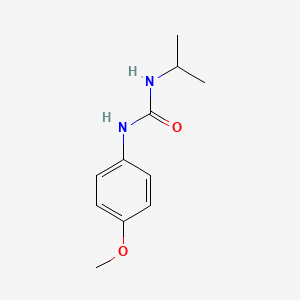 molecular formula C11H16N2O2 B6615487 1-Isopropyl-3-(4-methoxyphenyl)urea CAS No. 110363-53-6