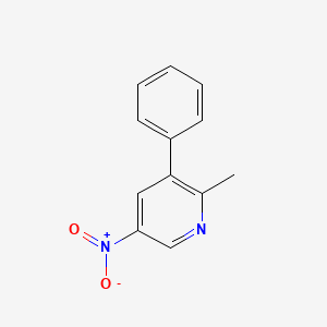 2-methyl-5-nitro-3-phenylpyridine
