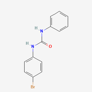 molecular formula C13H11BrN2O B6615513 1-(4-Bromophenyl)-3-phenylurea CAS No. 13114-92-6