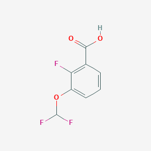3-(difluoromethoxy)-2-fluorobenzoic acid