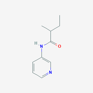 molecular formula C10H14N2O B6615537 2-methyl-N-(pyridin-3-yl)butanamide CAS No. 119520-53-5