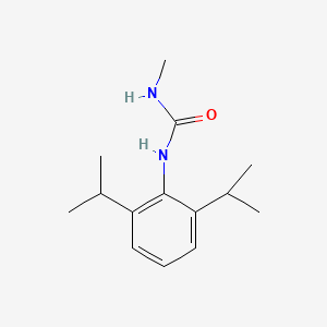 molecular formula C14H22N2O B6615599 1-(2,6-Diisopropylphenyl)-3-methylurea CAS No. 148458-12-2