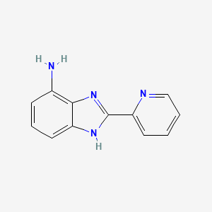 2-(pyridin-2-yl)-1H-1,3-benzodiazol-7-amine