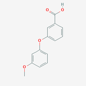 molecular formula C14H12O4 B6615956 3-(3-methoxyphenoxy)benzoic acid CAS No. 875845-38-8