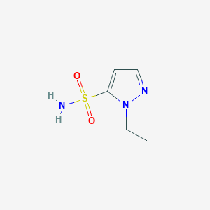 molecular formula C5H9N3O2S B6615965 1-ethyl-1H-pyrazole-5-sulfonamide CAS No. 1339319-92-4
