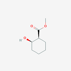 molecular formula C8H14O3 B6616025 methyl (1S,2R)-2-hydroxycyclohexane-1-carboxylate CAS No. 13375-11-6
