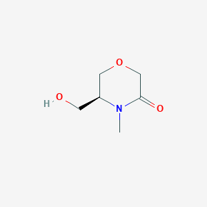 (5S)-5-(hydroxymethyl)-4-methylmorpholin-3-one