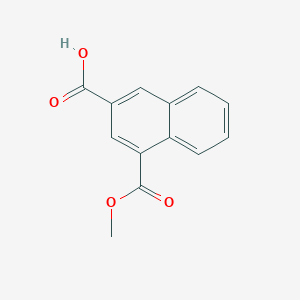 4-(methoxycarbonyl)naphthalene-2-carboxylic acid