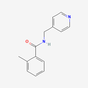 2-methyl-N-(pyridin-4-ylmethyl)benzamide