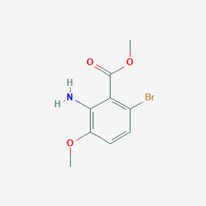 methyl 2-amino-6-bromo-3-methoxybenzoate
