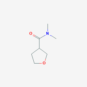 molecular formula C7H13NO2 B6616543 N,N-dimethyloxolane-3-carboxamide CAS No. 1344320-55-3