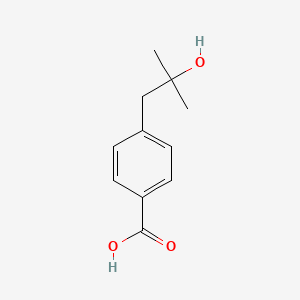 4-(2-hydroxy-2-methylpropyl)benzoic acid