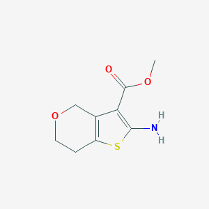 methyl 2-amino-4H,6H,7H-thieno[3,2-c]pyran-3-carboxylate