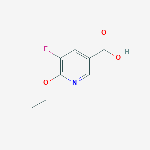 6-ethoxy-5-fluoropyridine-3-carboxylic acid