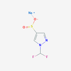 sodium 1-(difluoromethyl)-1H-pyrazole-4-sulfinate