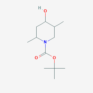 tert-butyl 4-hydroxy-2,5-dimethylpiperidine-1-carboxylate, Mixture of diastereomers