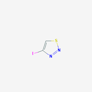 molecular formula C2HIN2S B6616909 4-iodo-1,2,3-thiadiazole CAS No. 2387240-72-2