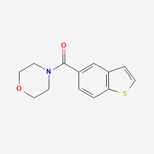 molecular formula C13H13NO2S B6616941 Methanone,benzo[b]thien-5-yl-4-morpholinyl- CAS No. 1142947-82-7