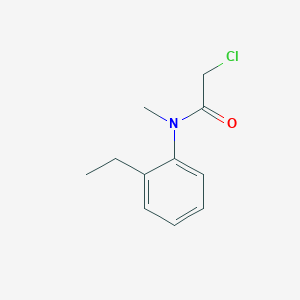 molecular formula C11H14ClNO B6616978 2-Chloro-N-(2-ethylphenyl)-N-methylacetamide CAS No. 62685-27-2
