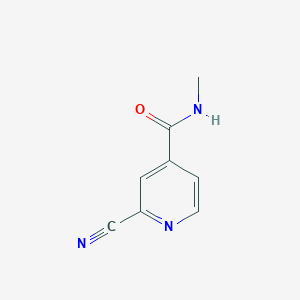 B066170 2-cyano-N-methylpyridine-4-carboxamide CAS No. 161233-98-3