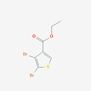 molecular formula C7H6Br2O2S B6617024 ethyl 4,5-dibromothiophene-3-carboxylate CAS No. 1823905-03-8