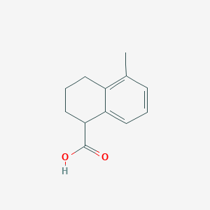 5-methyl-1,2,3,4-tetrahydronaphthalene-1-carboxylic acid