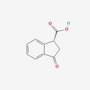 (1R)-3-oxo-2,3-dihydro-1H-indene-1-carboxylic acid