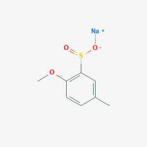 sodium 2-methoxy-5-methylbenzene-1-sulfinate