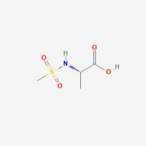 molecular formula C4H9NO4S B6617181 (S)-2-(Methylsulfonamido)propanoic acid CAS No. 97538-68-6