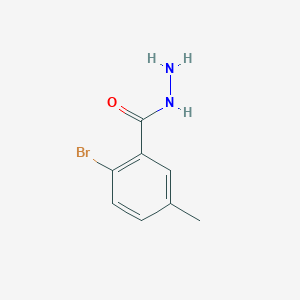 molecular formula C8H9BrN2O B6617314 2-bromo-5-methylbenzohydrazide CAS No. 1503991-64-7