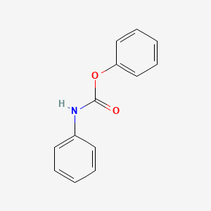 molecular formula C13H11NO2 B6617370 苯基氨基甲酸苯酯 CAS No. 4930-03-4