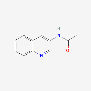 molecular formula C11H10N2O B6617441 N-(喹啉-3-基)乙酰胺 CAS No. 5417-50-5