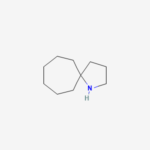 molecular formula C10H19N B6617582 1-azaspiro[4.6]undecane CAS No. 15123-56-5