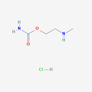 2-(methylamino)ethyl carbamate hydrochloride