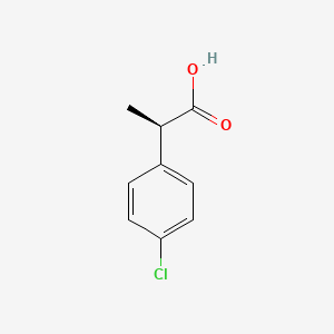 molecular formula C9H9ClO2 B6617654 (2R)-2-(4-chlorophenyl)propanoic acid CAS No. 105879-62-7