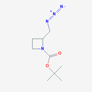 tert-butyl 2-(azidomethyl)azetidine-1-carboxylate