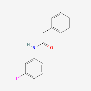 Benzeneacetamide, N-(3-iodophenyl)-