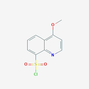 molecular formula C10H8ClNO3S B6617787 4-methoxyquinoline-8-sulfonyl chloride CAS No. 1558299-92-5