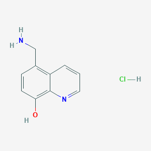 molecular formula C10H11ClN2O B6617883 5-(aminomethyl)quinolin-8-ol hydrochloride CAS No. 1285210-52-7