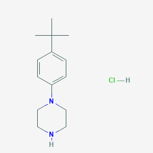 molecular formula C14H23ClN2 B6617972 1-(4-tert-butylphenyl)piperazine hydrochloride CAS No. 287953-56-4